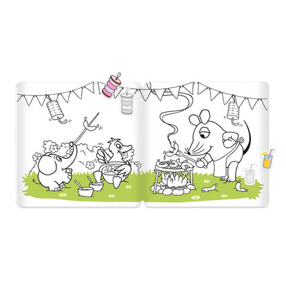 Trötsch Die Maus Stickermalbuch Malbuch mit Stickern
