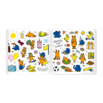Trötsch Die Maus Stickermalbuch Malbuch mit Stickern