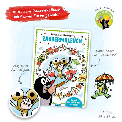 Trötsch Der kleine Maulwurf Malbuch Zaubermalbuch: Malbuch Ausmalbuch