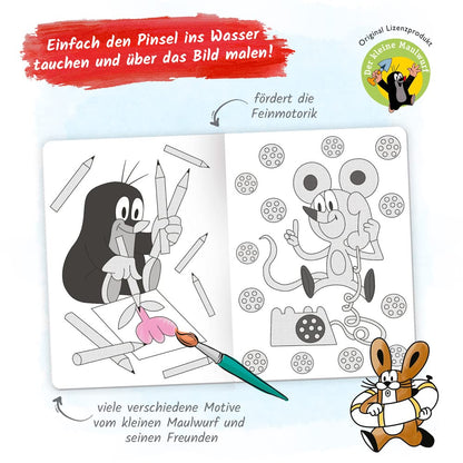 Trötsch Der kleine Maulwurf Malbuch Zaubermalbuch: Malbuch Ausmalbuch