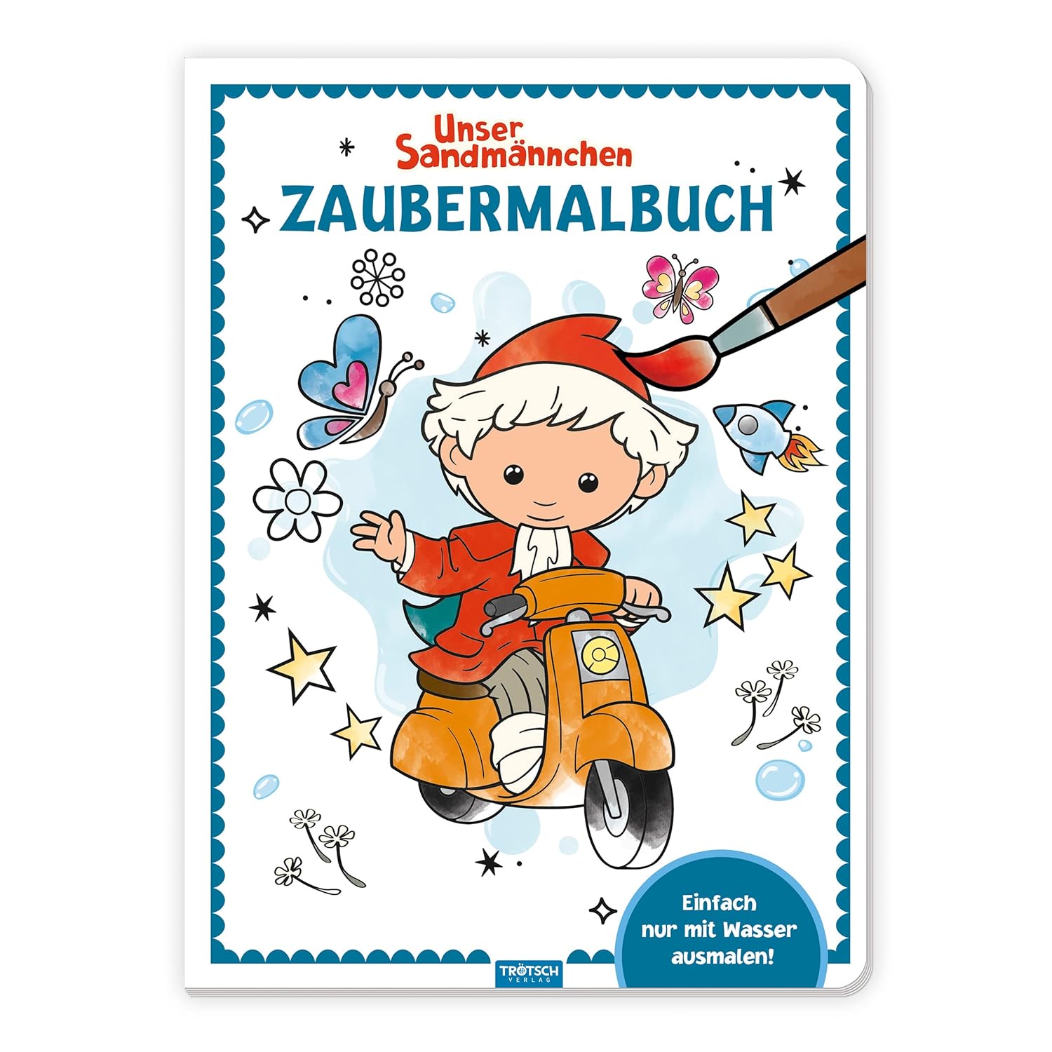 Trötsch Malbuch Unser Sandmännchen Zaubermalbuch: Malbuch Ausmalbuch